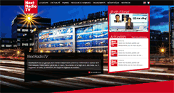 Desktop Screenshot of nextradiotv.com